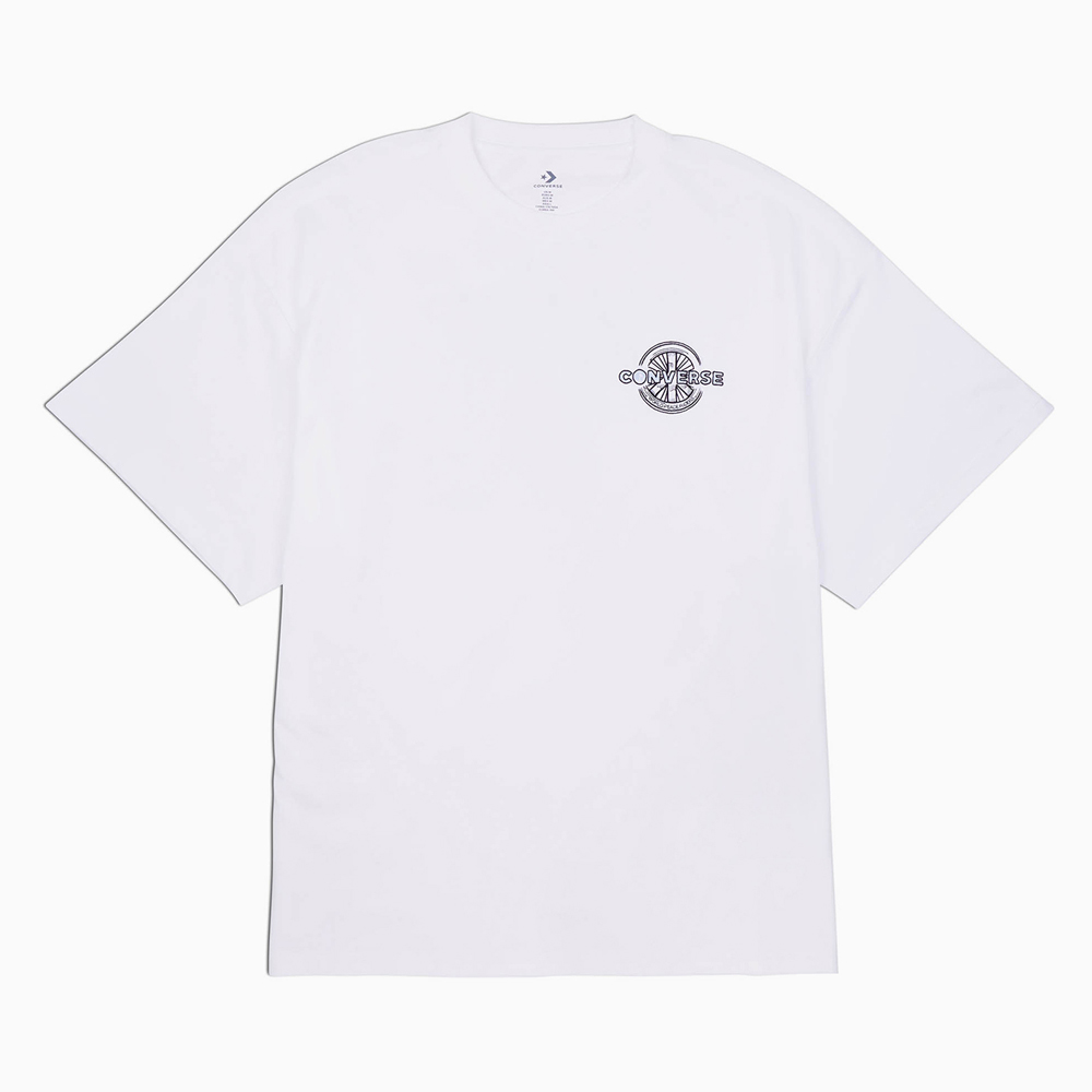 CONVERSE 短袖上衣 BIKING WORLD TEE 男款 黑色 10025241-A01 歷史價格詳細信息