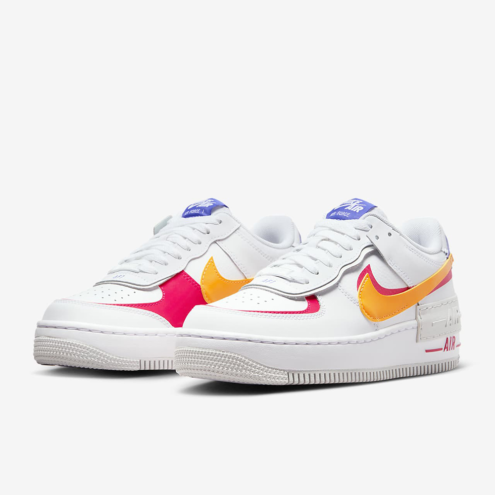 【NIKE】W AF1 SHADOW 女鞋 休閒鞋 粉白-CJ1641101 歷史價格詳細信息