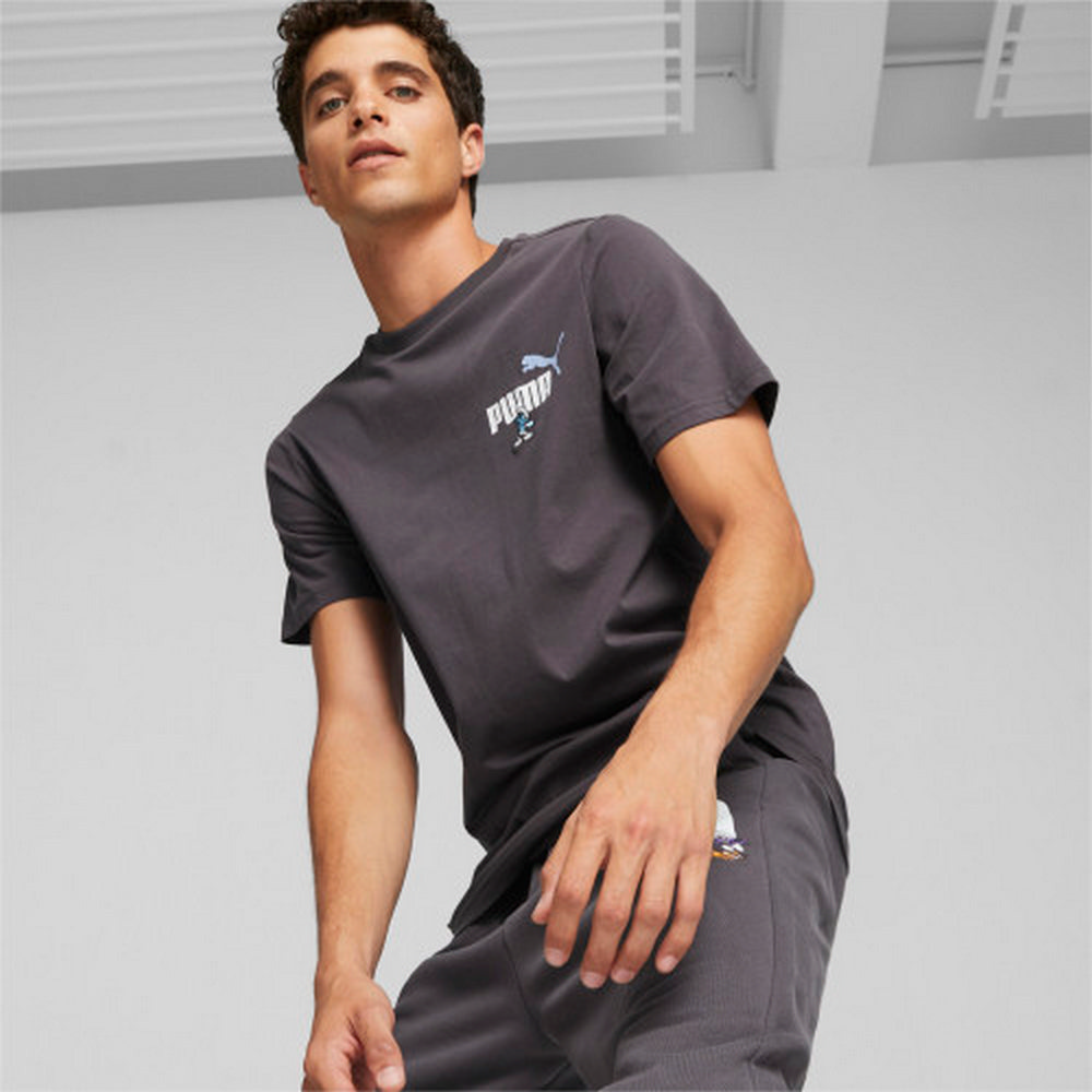 PUMA The Smurfs系列 男女 後背包 黑 歷史價格詳細信息