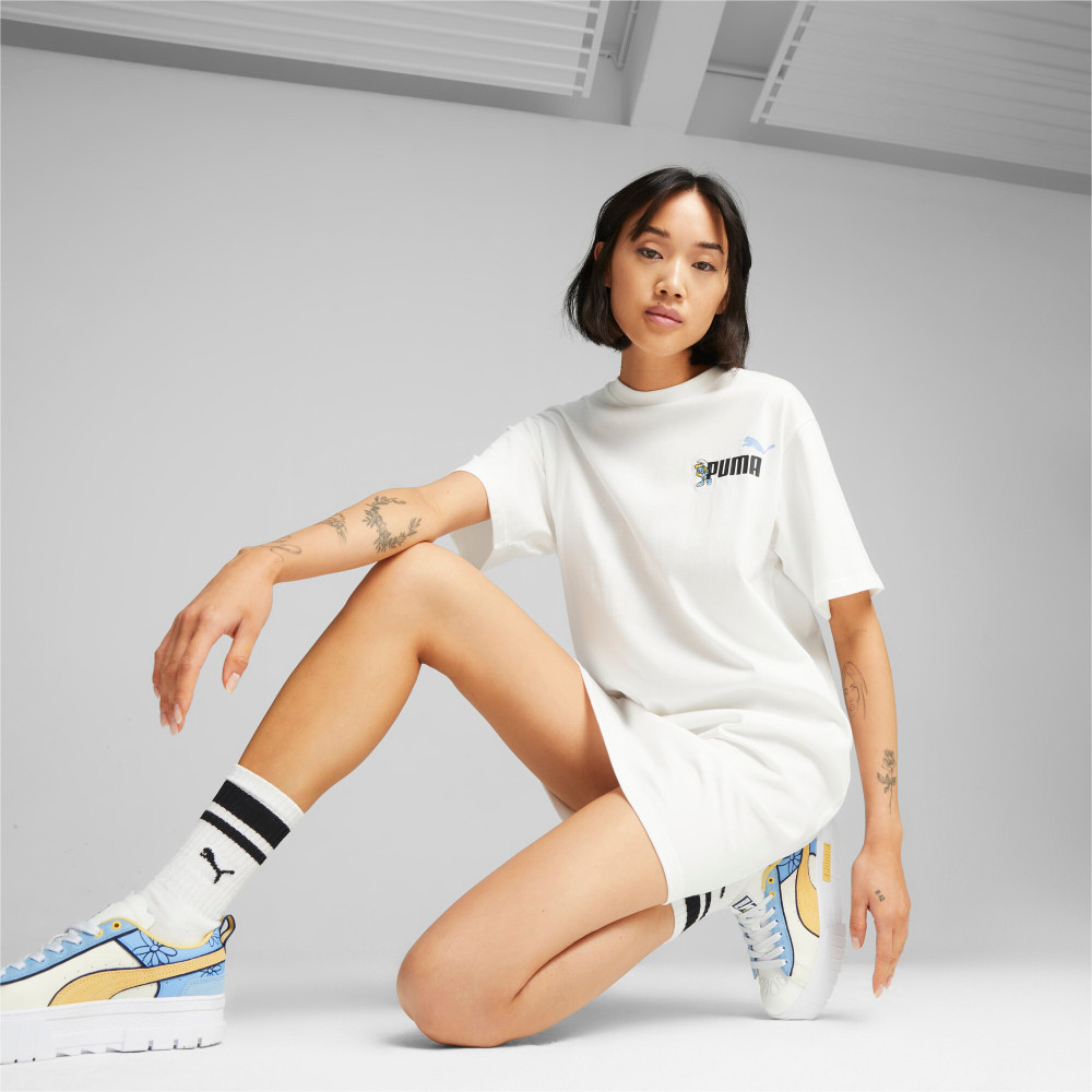 【PUMA】短袖 上衣 T恤 運動 休閒 女 男 流行系列MMQ SL短T 綠色 條紋 歐規(62083902) 歷史價格詳細信息