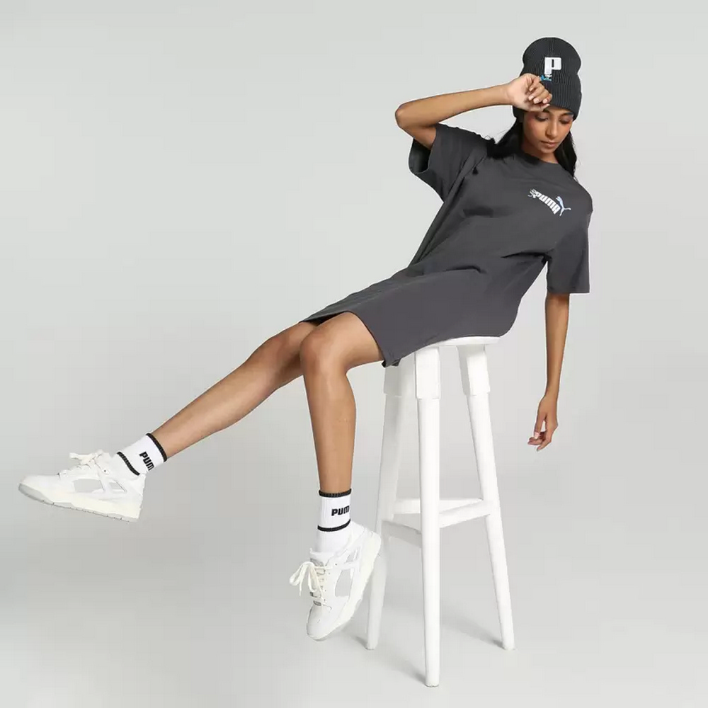 【PUMA】短袖 上衣 T恤 運動 休閒 女 男 流行系列MMQ SL短T 綠色 條紋 歐規(62083902) 歷史價格詳細信息
