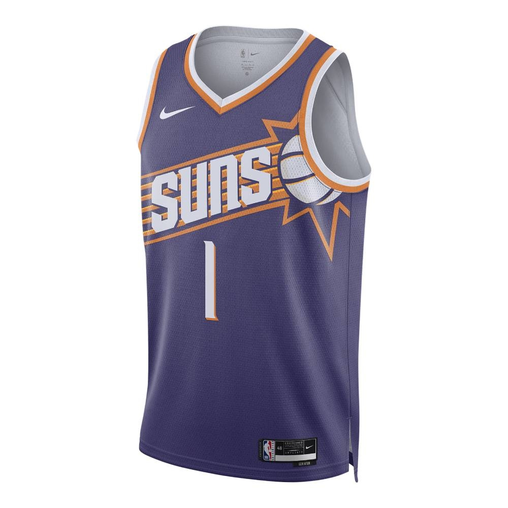 Nike 耐吉  球衣 Booker 男 女 紫 橘 吸濕快乾 鳳凰城太陽 NBA 城市版 籃球 DX8516-537 歷史價格詳細信息