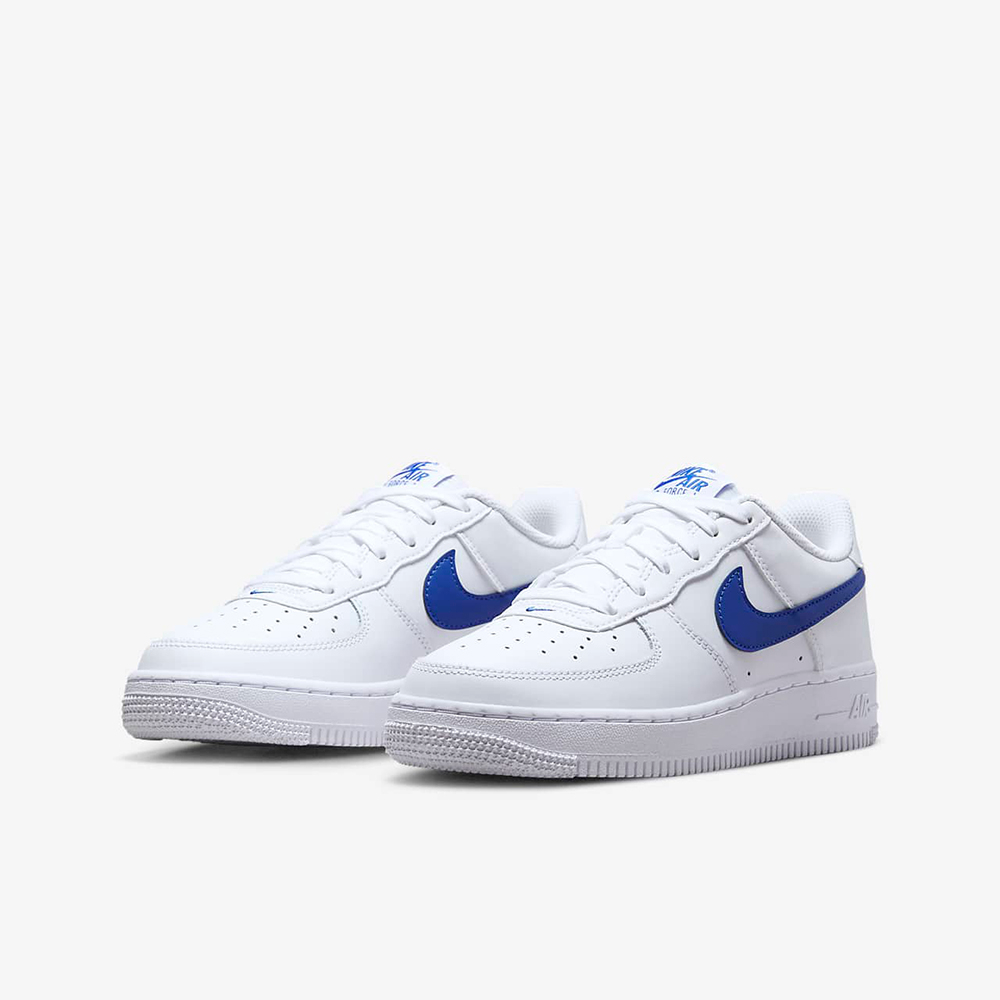 NIKE 休閒鞋 AIR FORCE 1 GS 白藍綠 AF1 大童 女 HF5178-300 歷史價格詳細信息