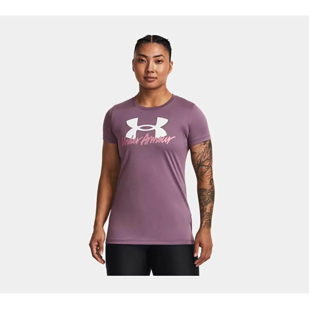 【UNDER ARMOUR】UA 女 Tech 短T-Shirt _1370947-468(紫) 歷史價格詳細信息