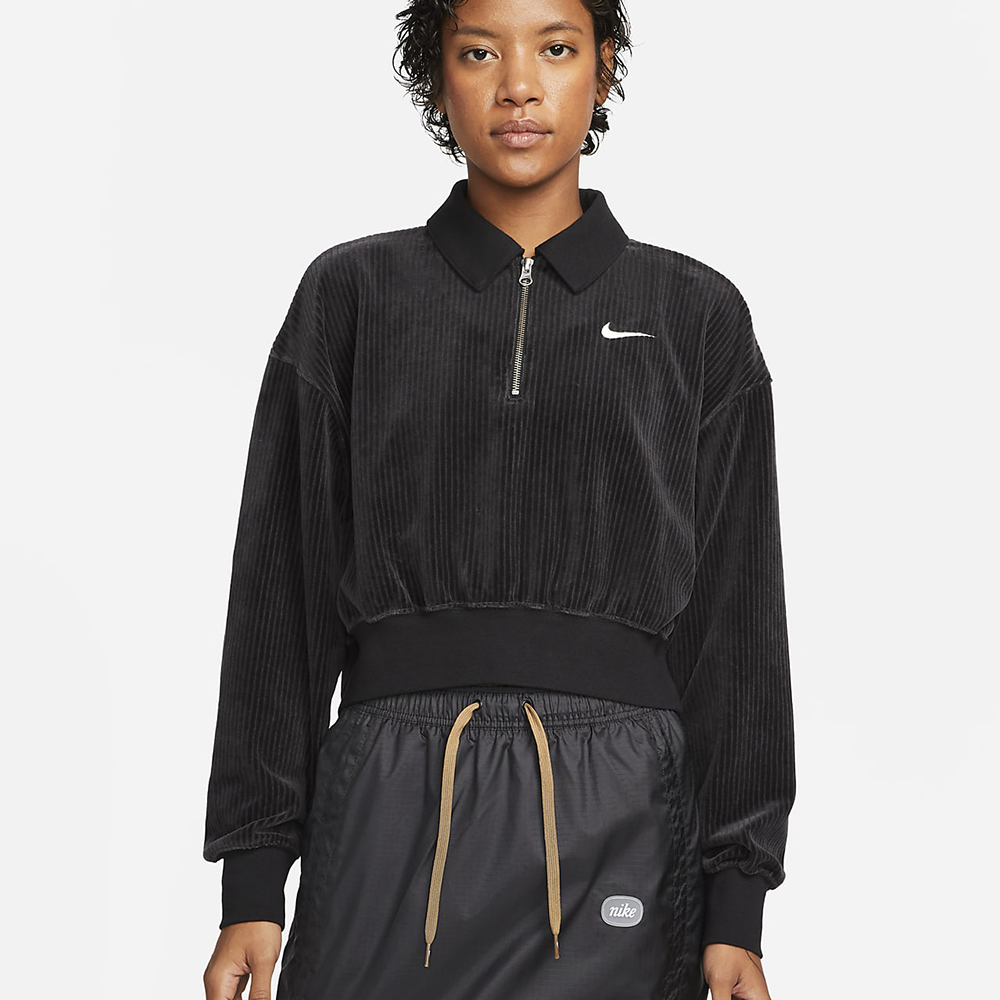 【NIKE】AS W NSW VLR MOD CROP QZ  女 長袖上衣-DQ5939010 歷史價格詳細信息