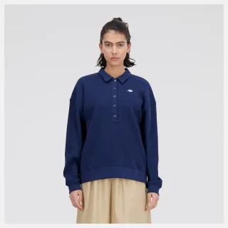 【New Balance】 NB 休閒長袖上衣衛衣_女性_棕橘色_AWT31508SEI 歷史價格詳細信息