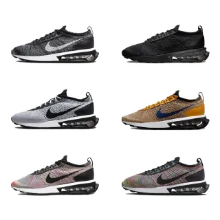Nike 休閒鞋 Air Max Flyknit Racer 男鞋 黑 白 經典 針織 氣墊 透氣 DJ6106-001 歷史價格詳細信息