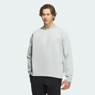 Adidas M Z.N.E FL Crew [IQ1376] 男 長袖 上衣 大學T 亞洲版 休閒 寬鬆 保暖 淺灰 歷史價格詳細信息