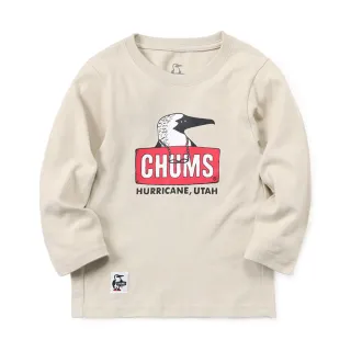【CHUMS】CHUMS 休閒 Booby Face Brushed L/S T-Shirt長袖T恤 米灰色(CH012303G057) 歷史價格詳細信息