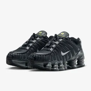 【NIKE】NIKE SHOX TL 女鞋 休閒鞋 灰銀色 金屬銀 黑 彈簧鞋 厚底-HQ4049001 歷史價格詳細信息