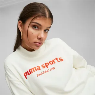 Puma 長袖上衣 T7 Mock Neck Crew 黑 男款 小高領 寬鬆 E.SO 瘦子 著用款 大學T 53948301 歷史價格詳細信息
