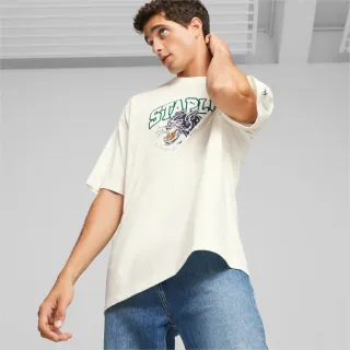 【PUMA】短袖 上衣 短T T恤 男 女 Staple系列 運動 休閒 綠色 歐規(62220143) 歷史價格詳細信息