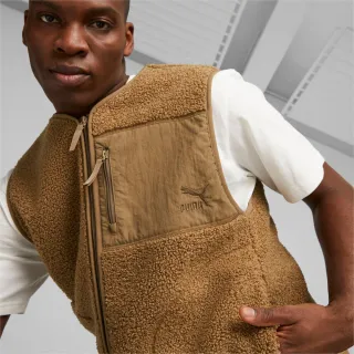 PUMA 背心 流行系列 CLASSICS 卡其 羊羔毛 開襟背心 中性 62522893 歷史價格詳細信息