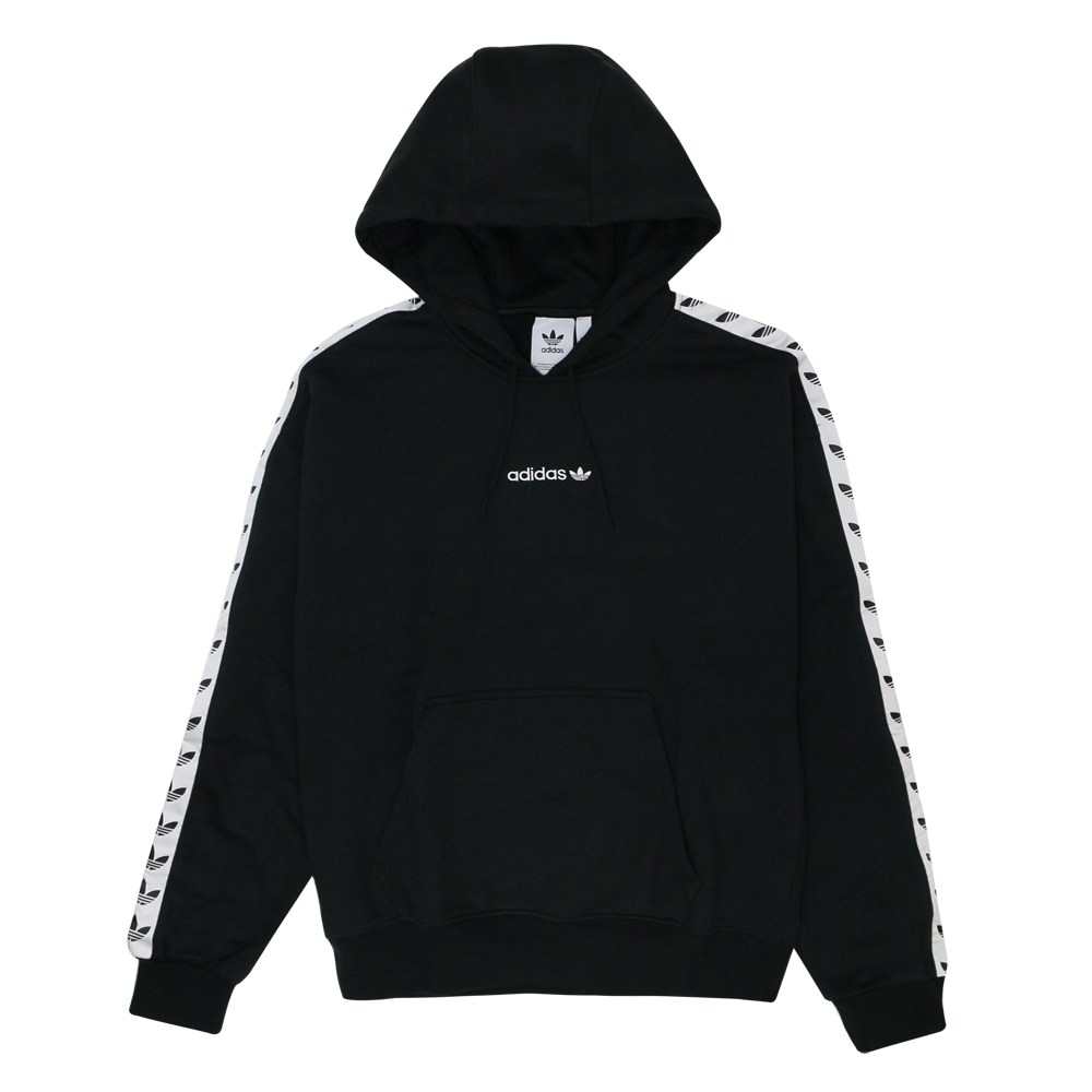 【adidas 愛迪達】連帽上衣 男 黑 HRD PO(H50862) 歷史價格詳細信息