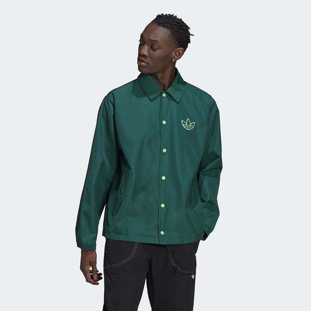 adidas 外套 Big Trefoil Track Jacket 黑 白 男款 風衣外套【ACS】 FM9892 歷史價格詳細信息