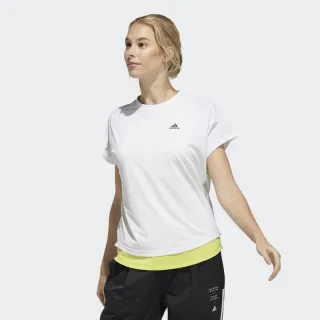 adidas 愛迪達 短袖 Designed For Training Tee 女款 黑白 吸濕 排汗 運動 短T IQ2654 歷史價格詳細信息