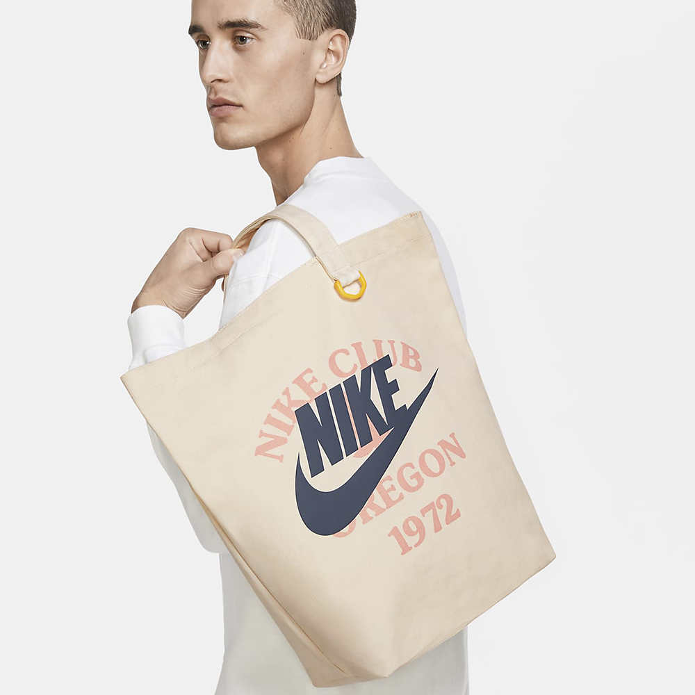 NIKE NK HERITAGE TOTE - TRND 男女側背包 DJ7376120 米白 歷史價格詳細信息