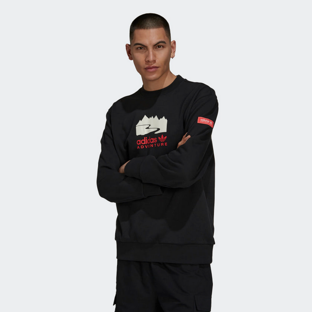 【adidas 愛迪達】上衣 長袖上衣 辛普森 聯名 大學T 黑 M SMPSNS SWT(GS6311) 歷史價格詳細信息