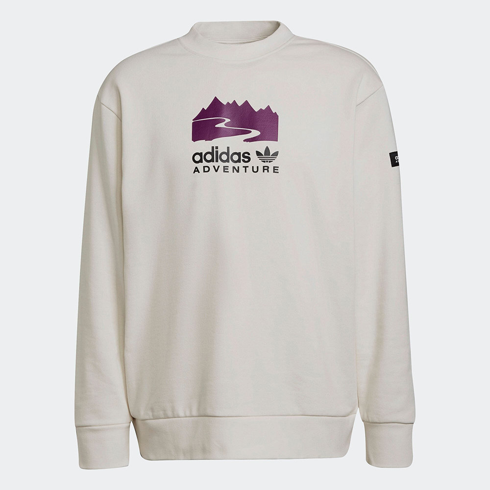 【adidas 愛迪達】圓領套頭衫 男 黑 M ID2 QUTRKN CR(H40858) 歷史價格詳細信息