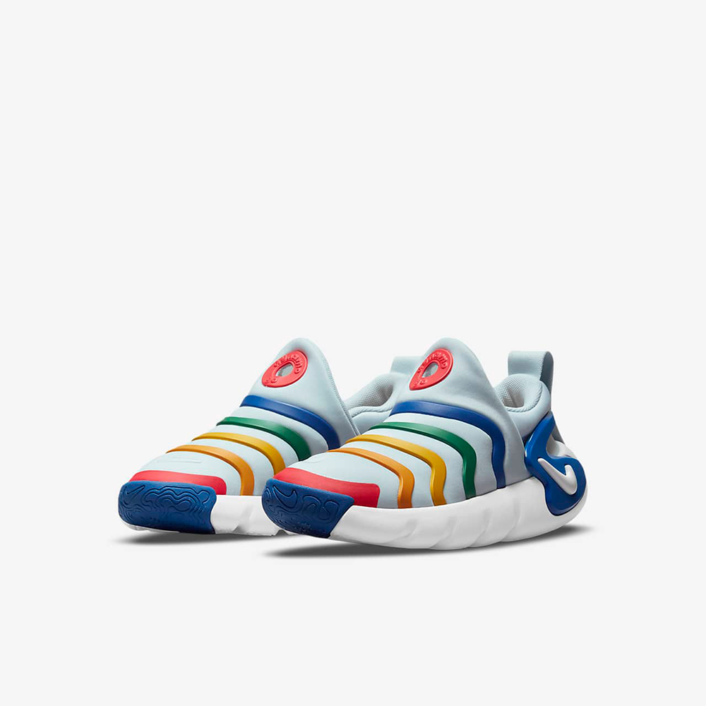 Nike 耐吉 休閒鞋 Dynamo 2 Easyon PS 中童 白 橘 小朋友 毛毛蟲鞋 運動鞋 FD0553-100 歷史價格詳細信息