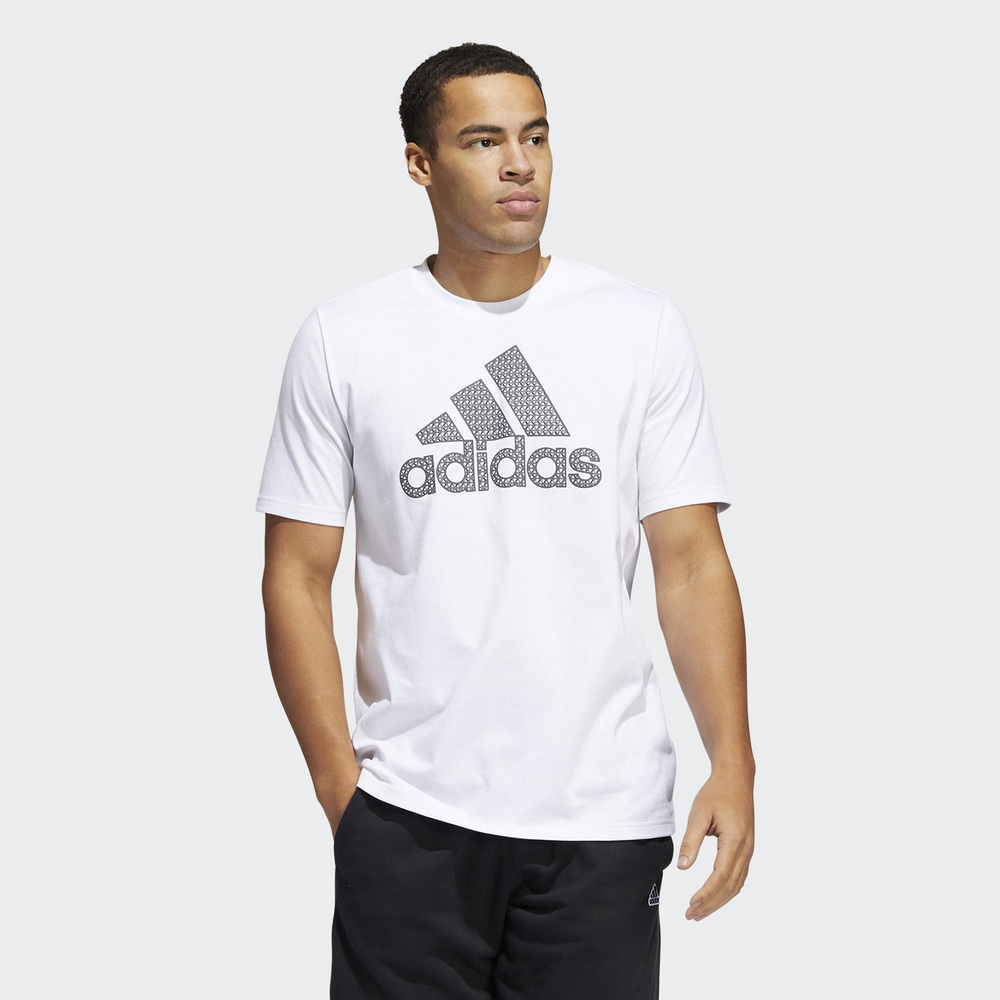 【adidas 愛迪達】上衣 運動上衣 短袖上衣 T恤 男上衣 白 ADV PCKALOT TEE(HF4761) 歷史價格詳細信息