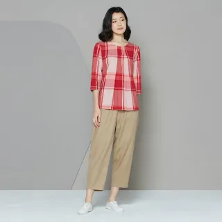 【YVONNE 以旺傢飾】素面棉麻寬鬆長褲(丈青) 歷史價格詳細信息