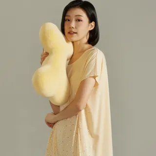 【YVONNE 以旺傢飾】素面大骨頭抱枕(金合歡黃) 歷史價格詳細信息