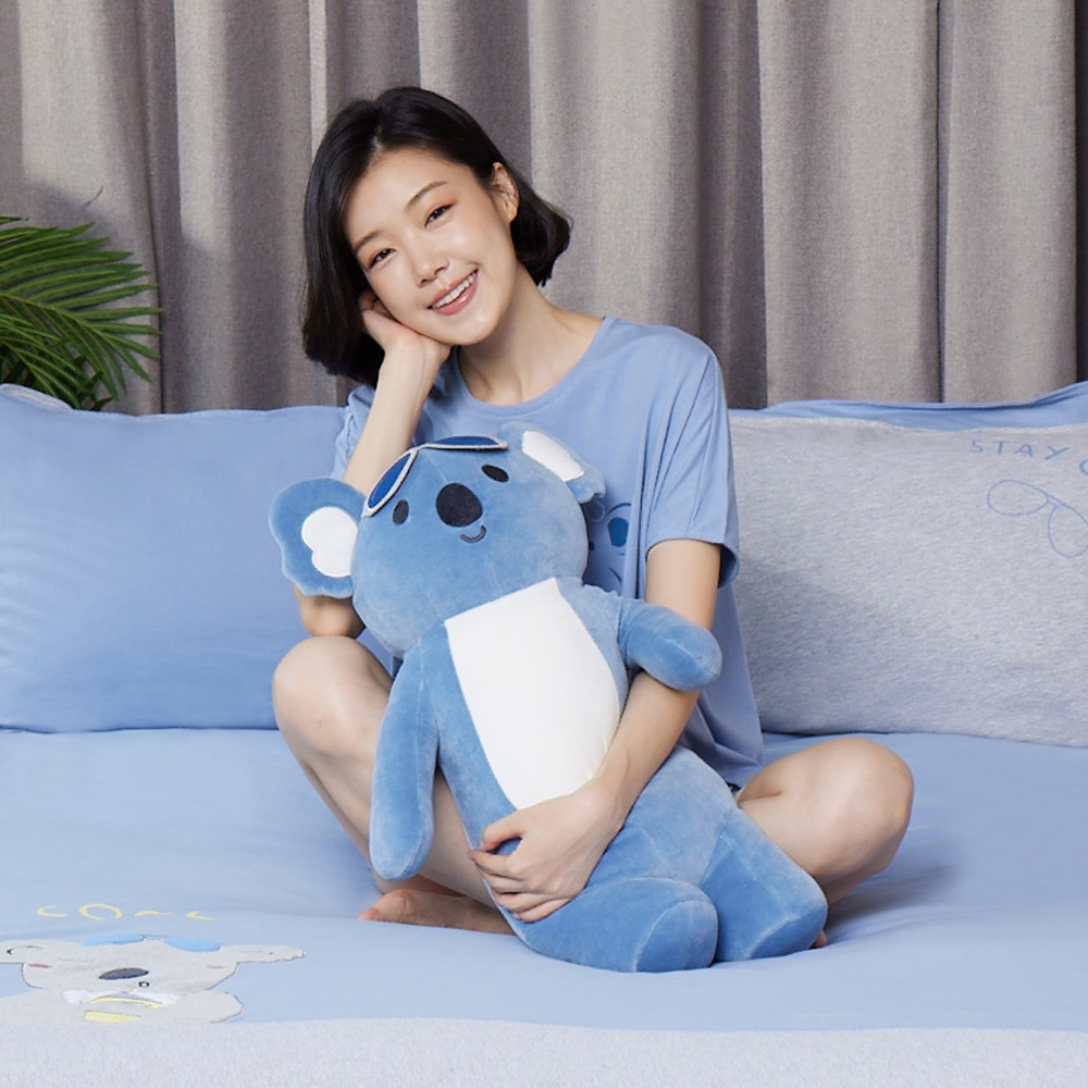 【YVONNE 以旺傢飾】無尾熊印花無袖洋裝(銀白灰) 歷史價格詳細信息