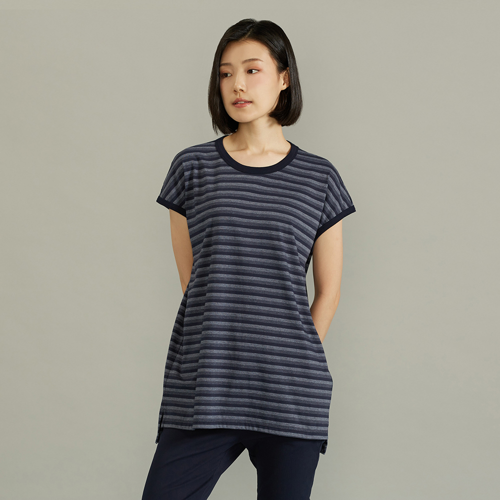 【YVONNE 以旺傢飾】漸層條紋無袖洋裝(迷霧灰) 歷史價格詳細信息