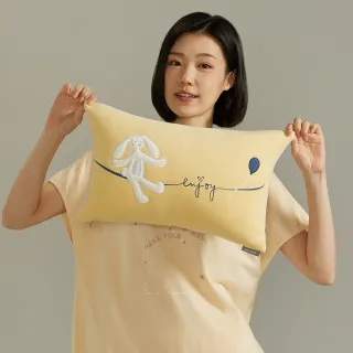 【YVONNE 以旺傢飾】垂耳兔立體靠枕(銀白灰) 歷史價格詳細信息