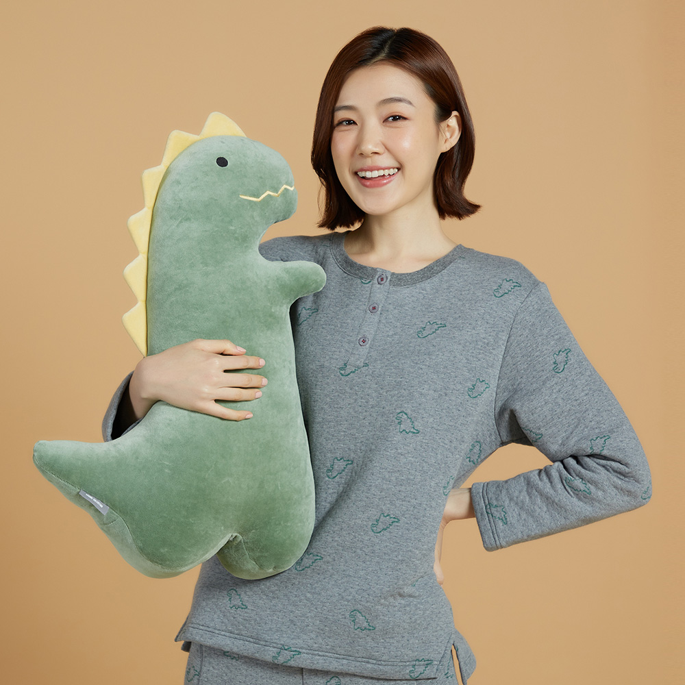 【YVONNE 以旺傢飾】恐龍長型抱枕(迷霧灰) 歷史價格詳細信息