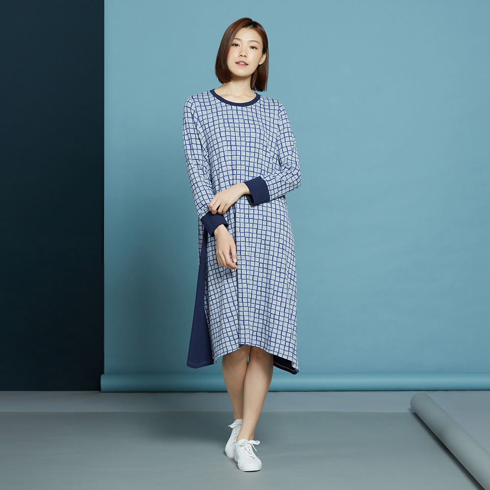 【YVONNE 以旺傢飾】寶石緹花直筒長褲(春日藍M) 歷史價格詳細信息