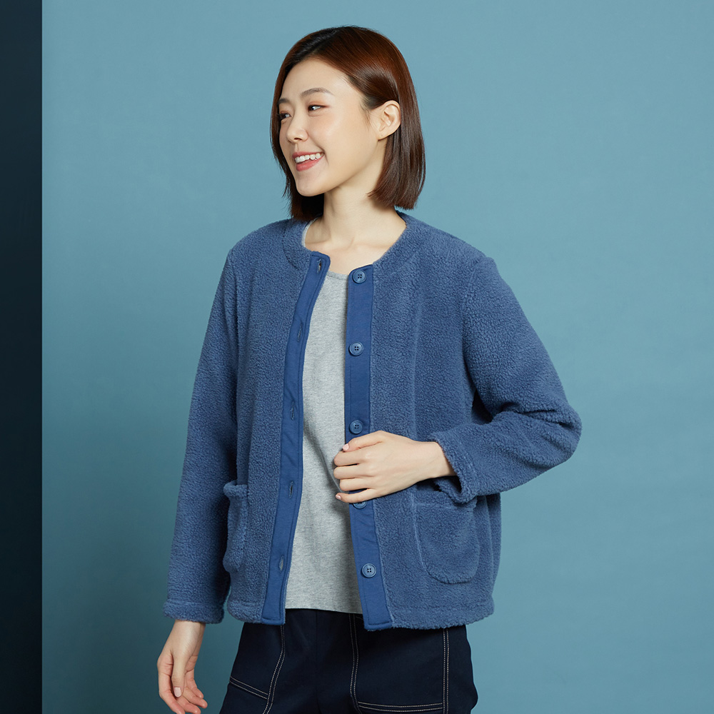 【YVONNE 以旺傢飾】搖粒絨立領外套(岩石灰) 歷史價格詳細信息