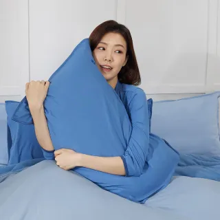 【YVONNE 以旺傢飾】CBD舒眠網印長袖上衣(藍) 歷史價格詳細信息