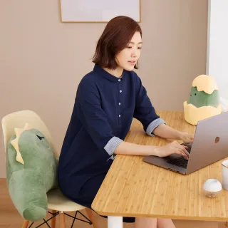 【YVONNE 以旺傢飾】恐龍背部靠枕(普魯士藍) 歷史價格詳細信息