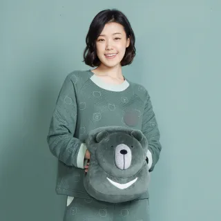 【YVONNE 以旺傢飾】黑熊胖胖室內拖鞋(熱情紅) 歷史價格詳細信息