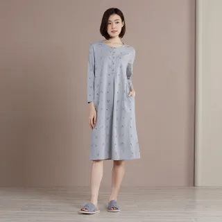 【YVONNE 以旺傢飾】柯基印花半開襟七分袖上衣(暖陽橘) 歷史價格詳細信息