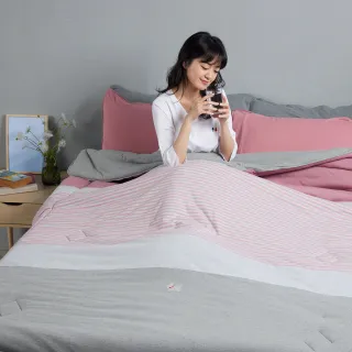 【YVONNE 以旺傢飾】100%美國棉感溫被-狗狗條紋 灰綠(雙人 純棉 棉被 水洗 冬被 石墨烯 膠原美膚) 歷史價格詳細信息