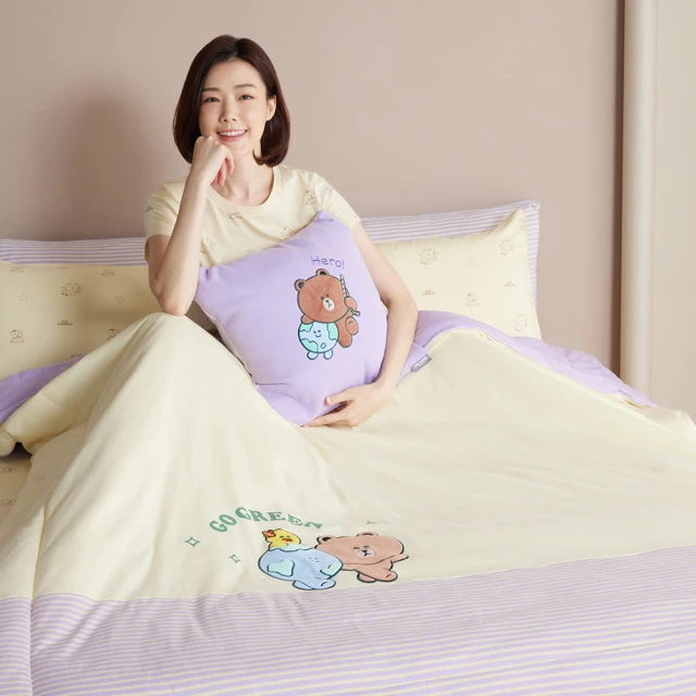 【YVONNE 以旺傢飾】100%美國棉四季被-火箭兔 寶石藍(雙人 純棉) 歷史價格詳細信息