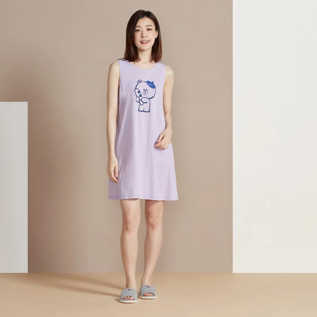 【YVONNE 以旺傢飾】熊大網印大T上衣-迷霧灰(LINE FRIENDS) 歷史價格詳細信息
