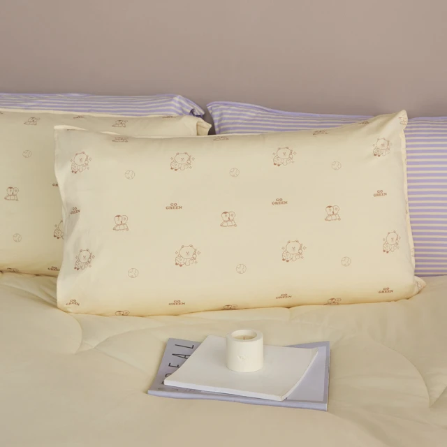 【YVONNE 以旺傢飾】100%美國棉印花枕套-條紋拼接 鼠尾草綠(1入 純棉 隨機出貨) 歷史價格詳細信息