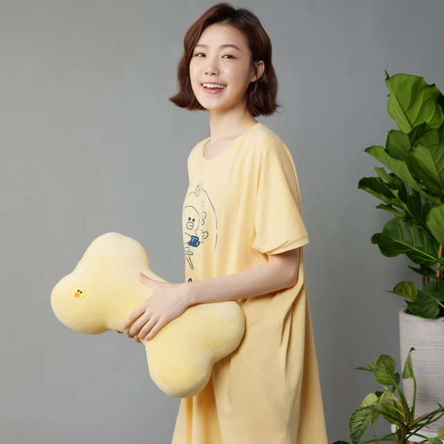 【YVONNE 以旺傢飾】立體小骨頭抱枕_45公分(迷霧灰) 歷史價格詳細信息
