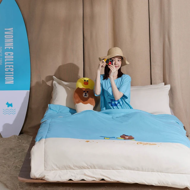 【YVONNE 以旺傢飾】100%美國棉四季被-火箭兔 寶石藍(雙人 純棉) 歷史價格詳細信息