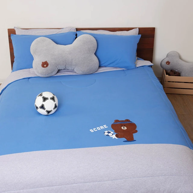 【YVONNE 以旺傢飾】100%美國棉四季被-火箭兔 寶石藍(雙人 純棉) 歷史價格詳細信息