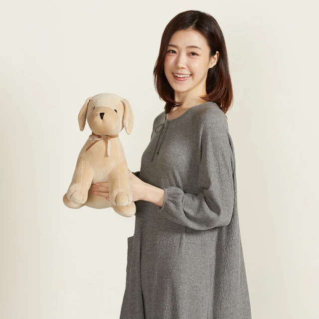 【YVONNE 以旺傢飾】旺旺坐姿狗玩偶(經典灰) 歷史價格詳細信息