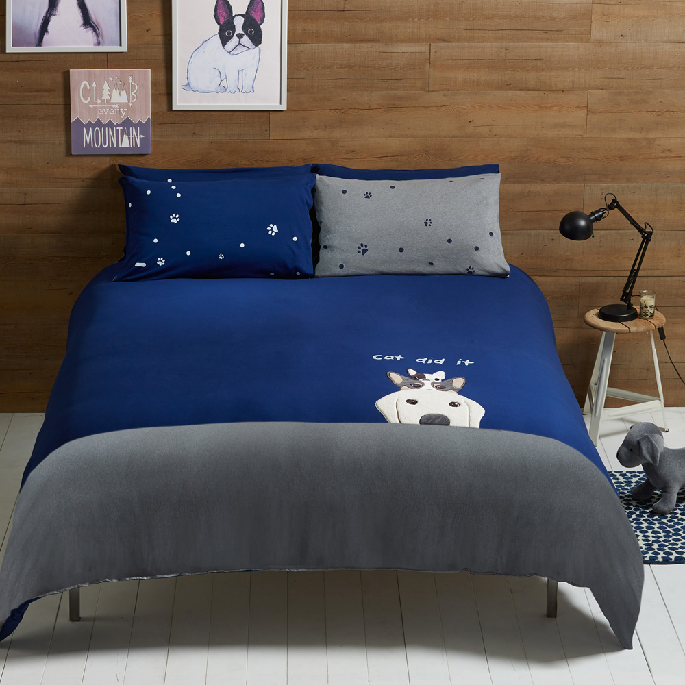 【YVONNE 以旺傢飾】寶石緹花直筒長褲(春日藍M) 歷史價格詳細信息