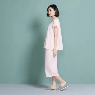 【YVONNE 以旺傢飾】雙層紗寬鬆長褲(丈青) 歷史價格詳細信息