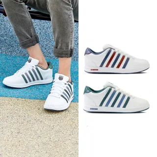 【K-SWISS】防水運動鞋 Court Pro WP-女-白/粉紅(98389-156) 歷史價格詳細信息