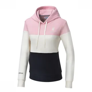 K-SWISS Panel  Hoodie刷毛連帽上衣-男-黑/灰/白 歷史價格詳細信息