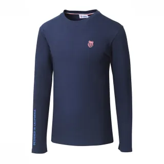 【K-SWISS】長袖T恤 Panel Tee-男-奶茶(109123-253) 歷史價格詳細信息